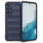 Coque TPU robuste pour Samsung Galaxy S22+ 5G - Bleu Foncé