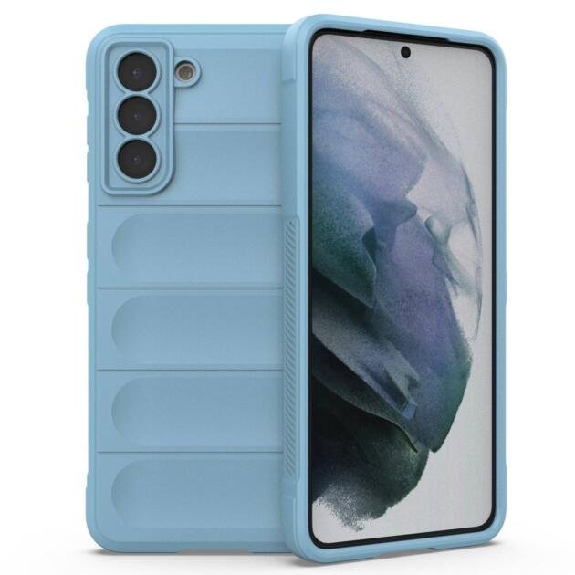 Coque TPU robuste pour Samsung Galaxy S21 5G - Bleu Bébé