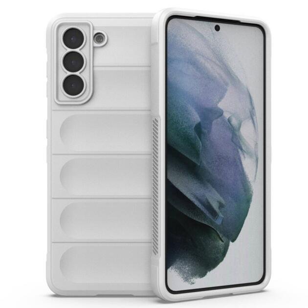 Coque TPU robuste pour Samsung Galaxy S21 5G - Blanc