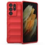 Coque TPU robuste pour Samsung Galaxy S21 Ultra 5G - Rouge