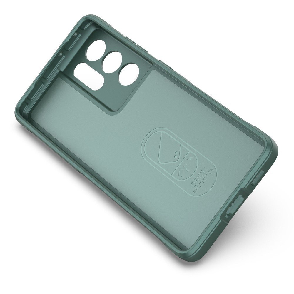 Rugged Phone Case for Samsung Galaxy S21 Ultra 5G, Anti-drop Protection Precise Cutout TPU Cover - Green – Image 2