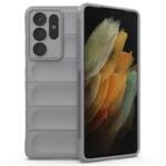 Coque TPU robuste pour Samsung Galaxy S21 Ultra 5G - Gris Clair