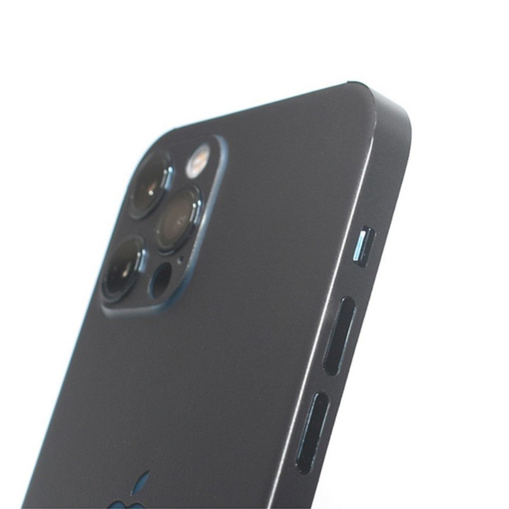 Multiple Colors Integrated Mobile Sticker Matte Surface Color Changing Adhering Coverage for iPhone 13 Pro Max 6.7 inch - Black – Image 3