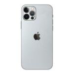 Adhésif décoratif multicolore mat pour iPhone 13 Pro Max 6,7 pouces - Argent