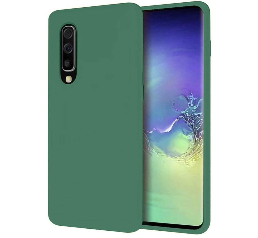 Coque silicone pour Samsung Galaxy A30S/A50/A50S - Vert