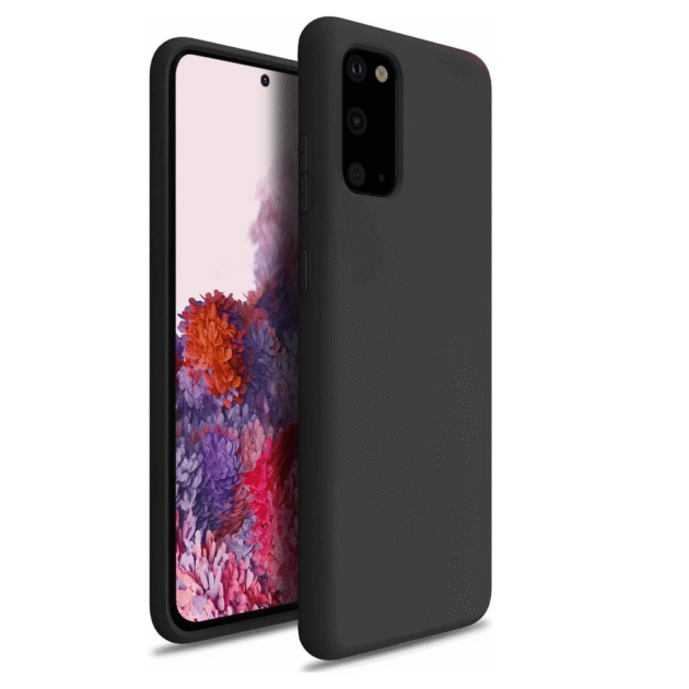 Silicone Case/Coque en Silicone- Black Galaxy S20plus