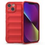 Coque TPU robuste pour iPhone 14 6,1 pouces - Rouge
