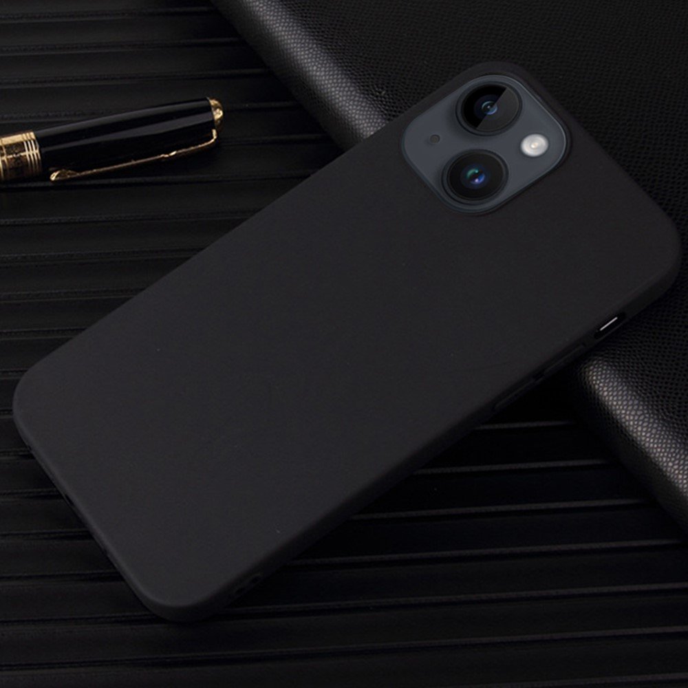 Coque TPU mat pour iPhone 14 Plus - Noir – Image 2