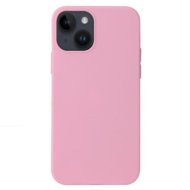 Coque TPU mat pour iPhone 14 Plus - Rose