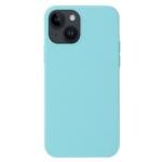 Coque TPU mat pour iPhone 14 Plus - Bleu Ciel