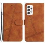 Étui en cuir retro pour Samsung Galaxy A73 5G - Marron
