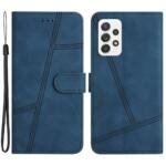 Étui portefeuille en cuir PU pour Samsung Galaxy A32 4G - Bleu