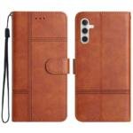 Étui portefeuille en cuir pour Samsung Galaxy A04s 4G - Marron