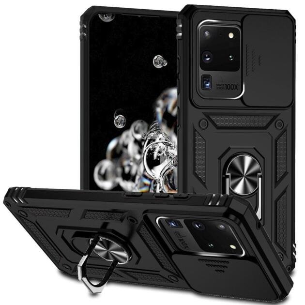Coque PC + TPU pour Samsung Galaxy S20 Ultra - Noir