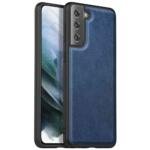 Coque antichoc retro pour Samsung Galaxy S21 4G/5G - Bleu