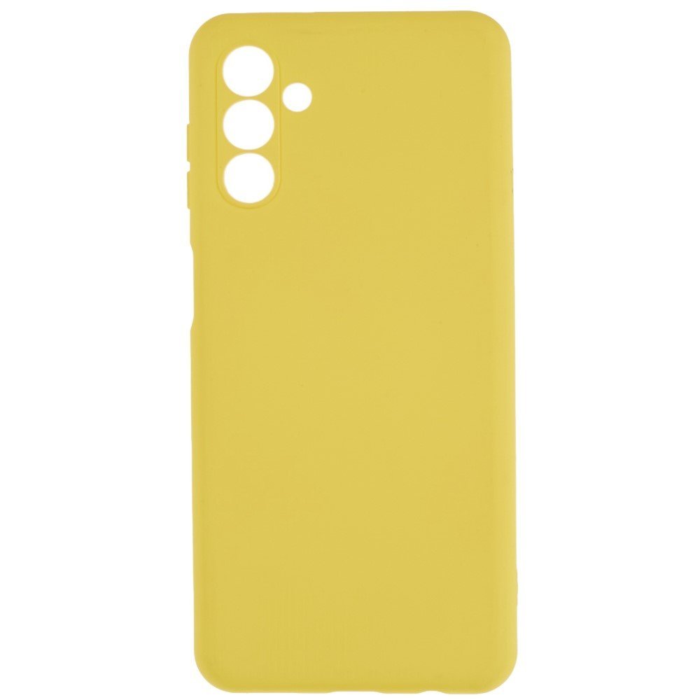 Shockproof Case for Samsung Galaxy A13 5G Arc Edge Anti-Drop Phone Case 2.0mm Slim TPU Phone Cover - Yellow