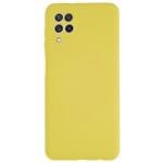 Coque silicone pour Samsung Galaxy A12/M12 - Jaune