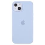 Coque silicone pour iPhone 14 - Bleu Bébé