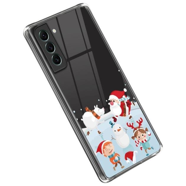 Coque de Noël pour Samsung Galaxy S22 5G - Neige de Noël