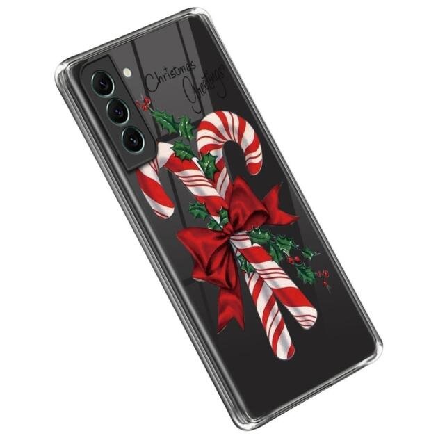 Coque de Noël pour Samsung Galaxy S22 5G - Canne de Noël