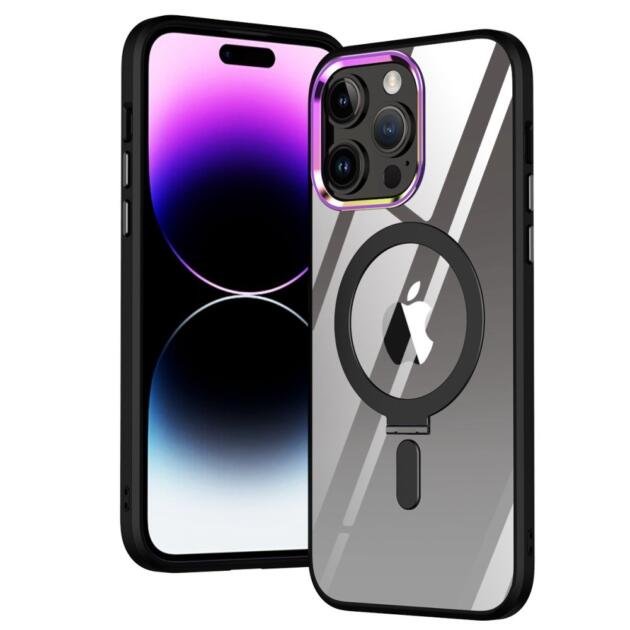 Coque électroplaquée pour iPhone 14 Pro Max - Noir