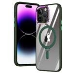 Coque électroplaquée pour iPhone 14 Pro Max - Vert Kaki