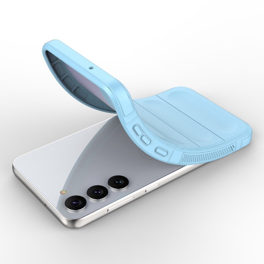 For Samsung Galaxy S23 Plus Anti-drop Rugged Cell Phone Case Shockproof TPU Back Cover Protector - Baby Blue – Image 3