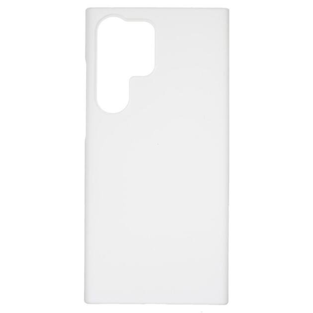 Coque PC robuste pour Samsung Galaxy S23 Ultra - Blanc