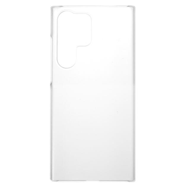 Coque PC mat transparente pour Samsung Galaxy S23 Ultra - Transparent