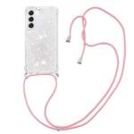 Coque Quicksand pour Samsung Galaxy S23 - Laser/Cœurs