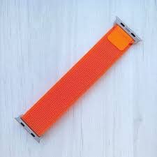 Waterproof Scratch Watch Strap Sports Replacement Watchband for Apple Watch Ultra 42/44/45/49mm Orange