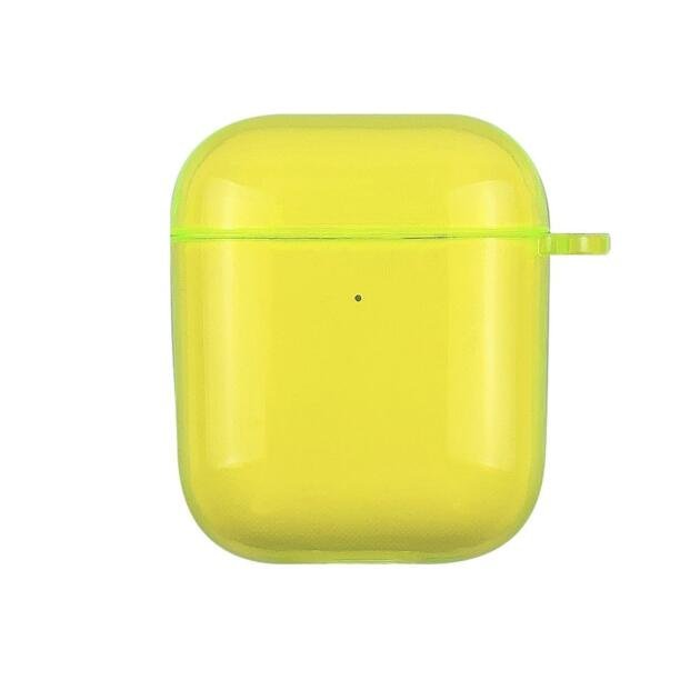 Coque TPU pour Apple AirPods (2019)/(2016) - Vert Fluo