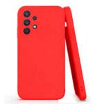 Coque TPU mat pour Samsung Galaxy A32 5G/M32 5G - Rouge