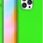 iPhone 15 PRO silicone case green