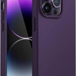 Coque TPU mat pour iPhone 15 - Violet