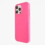 For iPhone 15 Pro Matte Soft TPU Phone Case Ultra Slim Anti-fingerprint Mobile Phone Back Cover - pink