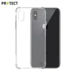 Coque silicone renforcée PROTECT pour Apple iPhone X & iPhone XS - Transparent