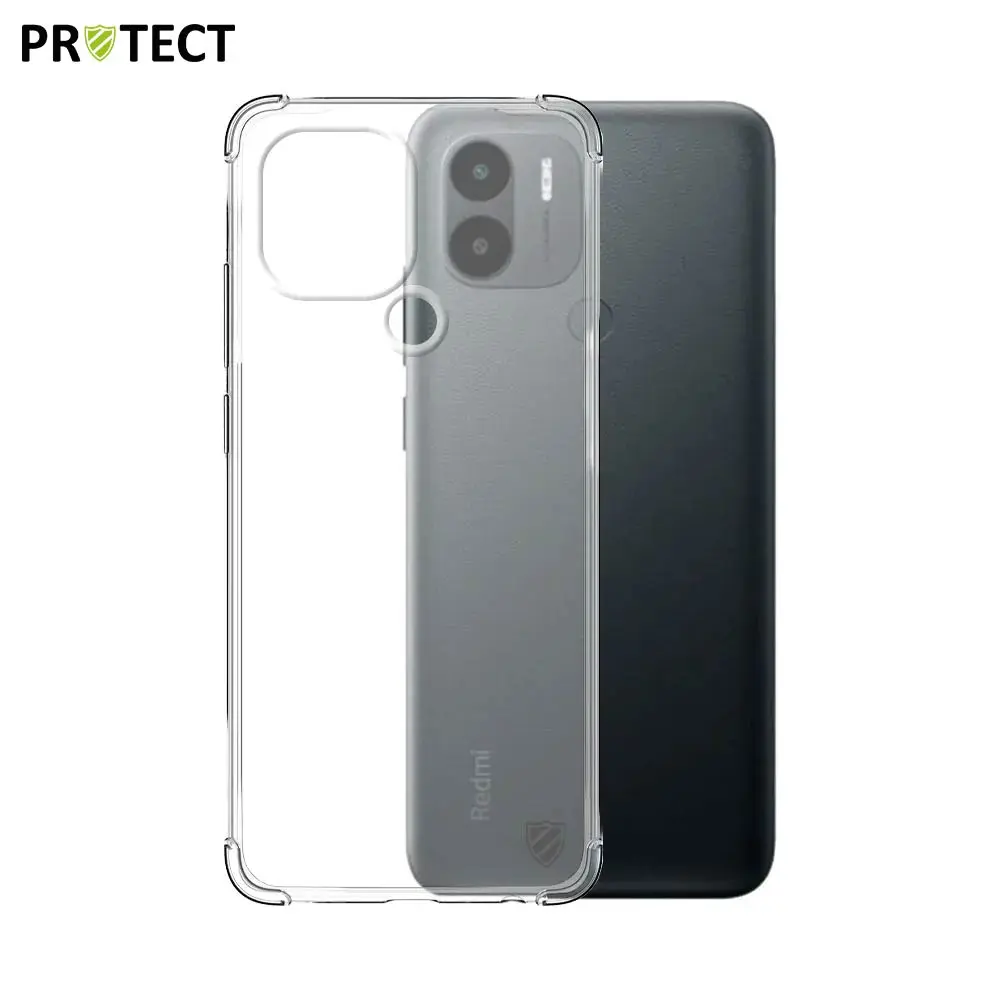 Coque silicone renforcée PROTECT pour Xiaomi Redmi A1+ - Transparent