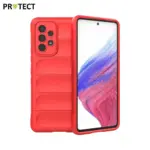 Cell Phone Cover Bag for Samsung Galaxy A53 5G, Drop Resistant TPU Rugged Back Phone Case - Dark Blue