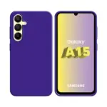 Silicone case/Coque en silicone purple for Galaxy A15 5G