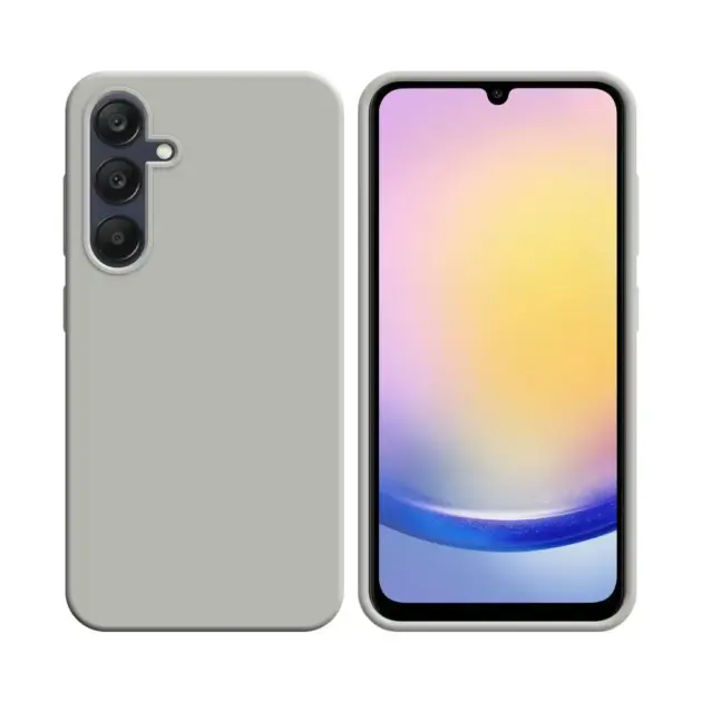 Silicone Case/Coque en Silicone white for Galaxy A25 5G