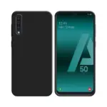 Coque silicone pour Samsung Galaxy A30S/A50/A50S - Noir