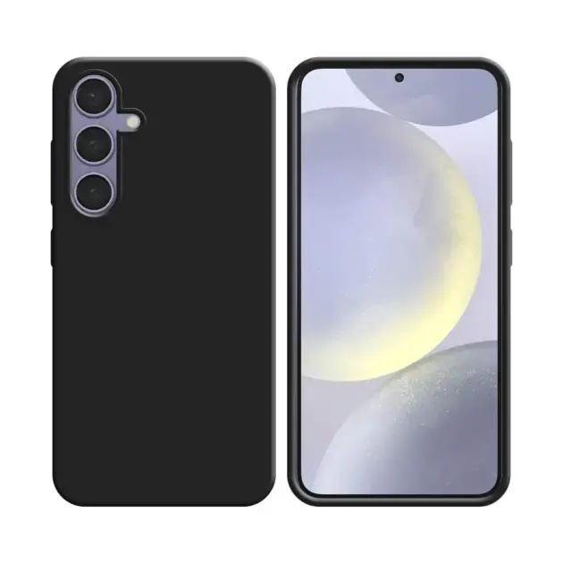 Silicone case/Coque en Silicone-Black S24