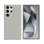 Coque silicone pour Samsung Galaxy S24 Ultra - Blanc