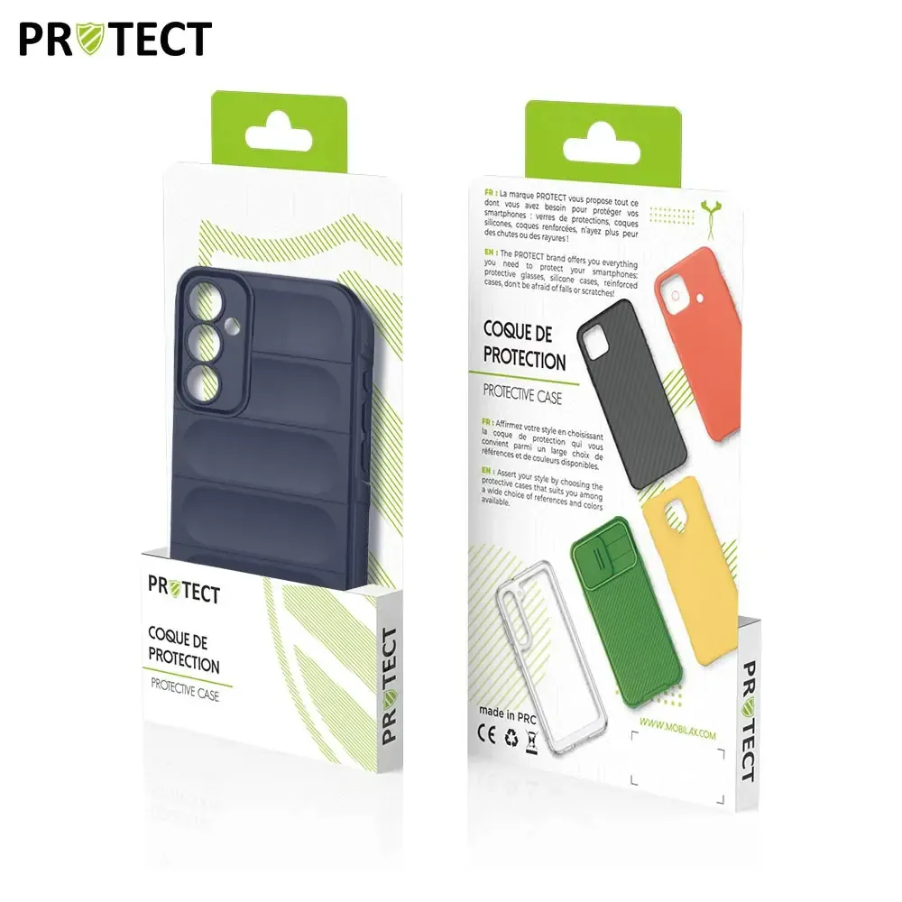 For Samsung Galaxy A35 5G Non-Slip Soft TPU Phone Case Drop-Proof Cell Phone Protective Cover - Dark Blue – Image 2