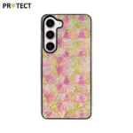 Coque de Protection -Yellow with glitter For Samsung Galaxy S23