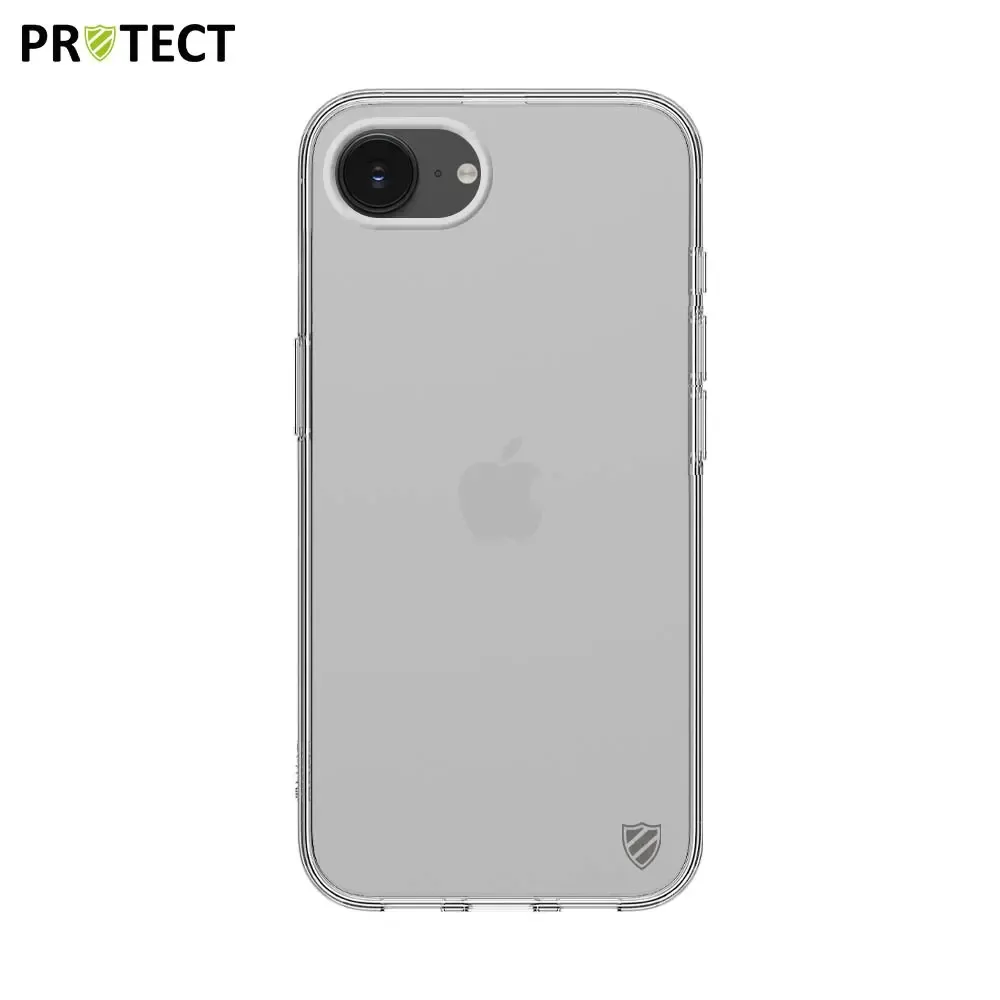 Coque silicone PROTECT pour Apple iPhone 16e - Transparent