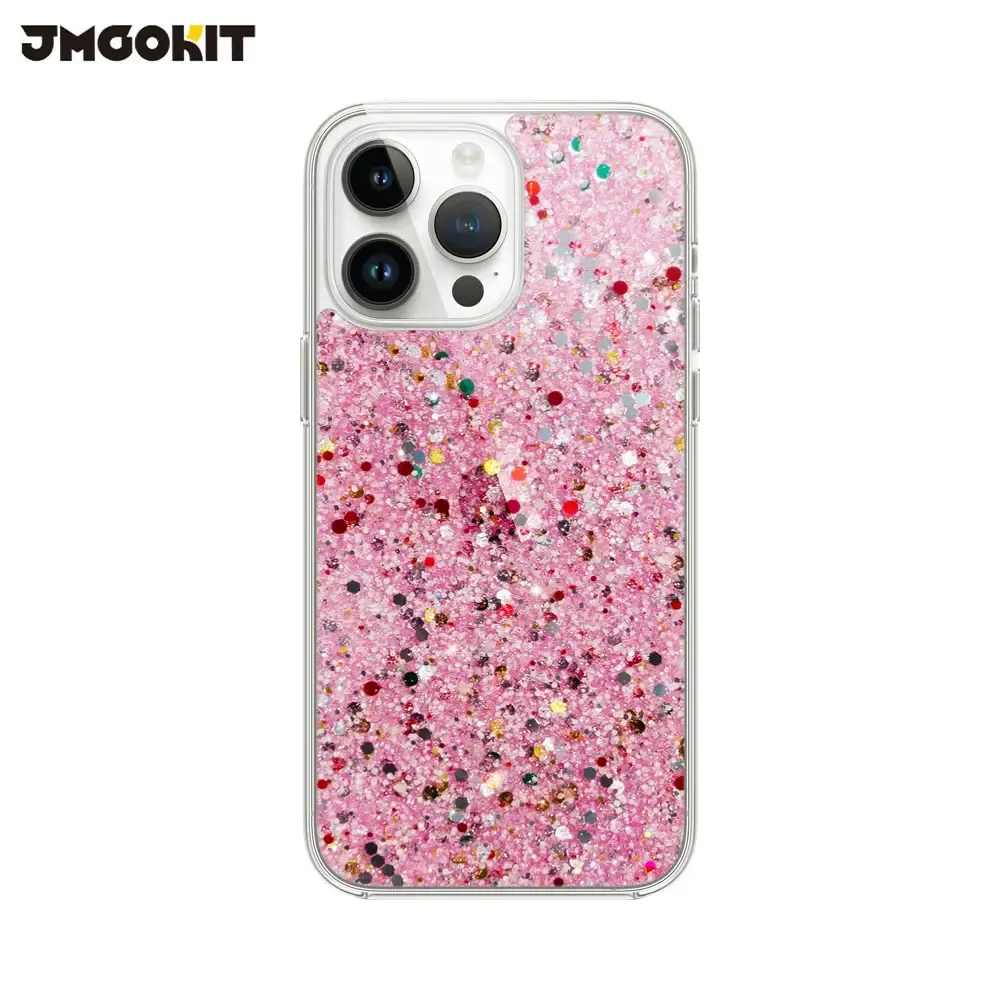 Coque TWINKLE JMGOKIT pour iPhone 16 Pro Max - Rose