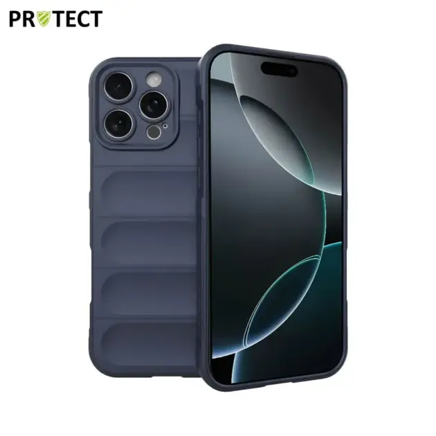 iPhone 16 Pro Max protective case blue