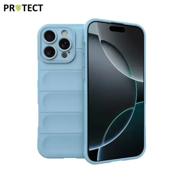 iPhone 16 Pro Max protective case light blue